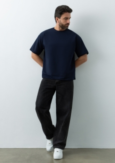 Футболка унисекс оверсайз STAN хлопок/спандекс 260, 41