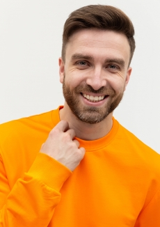 Свитшот унисекс STAN футер без начёса, 260, 63