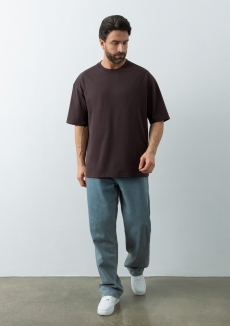 Футболка унисекс оверсайз STAN хлопок 240, 56