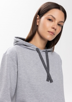 Худи унисекс STAN футер без начёса с контрастным капюшоном 260, 23