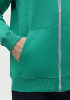 Толстовка мужская STAN с капюшоном на молнии футер без начёса 260, 61