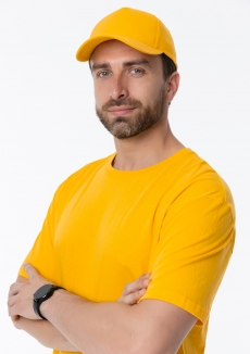 Футболка унисекс без бокового шва STAN хлопок 160, 02