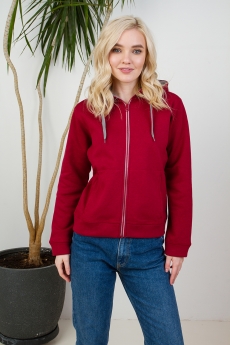 Толстовка женская STAN с капюшоном на молнии сэндвич 320, 19