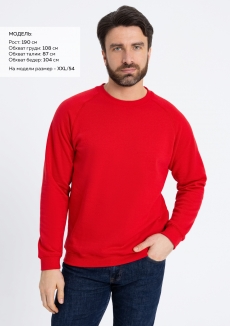 Свитшот унисекс STAN футер с начёсом 260, 53