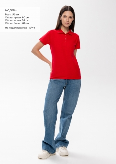 Рубашка поло женская STAN хлопок/полиэстер 185, 104W