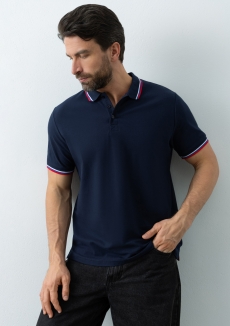 Рубашка поло унисекс STAN триколор хлопок/полиэстер 185, 04R