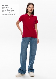 Рубашка поло женская STAN хлопок/полиэстер 185, 04WL