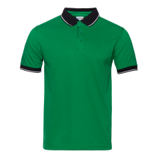 Рубашка поло унисекс STAN с контрастными деталями хлопок/полиэстер 185, 04С