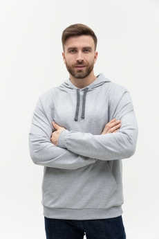 Худи унисекс STAN футер без начёса с контрастным капюшоном 260, 23