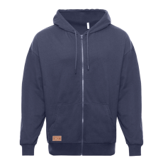 Толстовка унисекс оверсайз на молнии с капюшоном сэндвич 320, 100