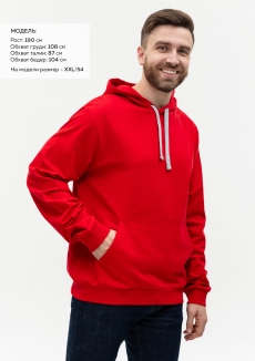 Худи унисекс STAN футер без начёса 260, 23