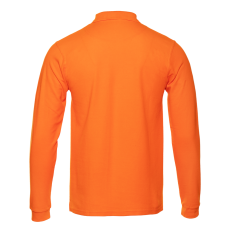 Рубашка поло унисекс STAN длинный рукав хлопок 185, 104LS