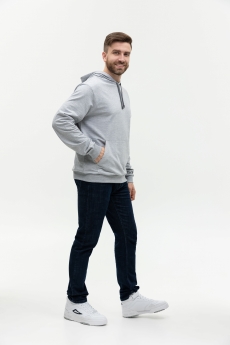 Худи унисекс STAN футер без начёса с контрастным капюшоном 260, 23