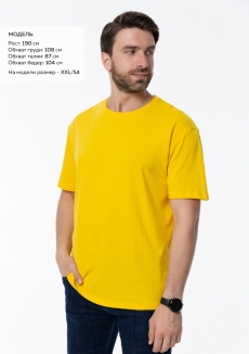 Футболка унисекс без бокового шва STAN хлопок 160, 02