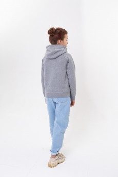Толстовка детская STAN с капюшоном на молнии футер с начёсом 280, 17J