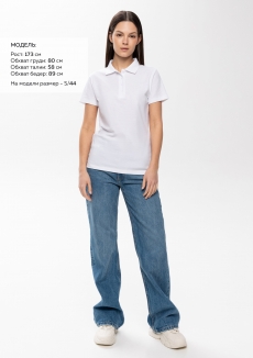 Рубашка поло женская STAN хлопок/полиэстер 185, 04WL