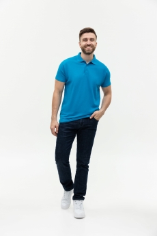 Рубашка поло унисекс  STAN хлопок/полиэстер 185, 04