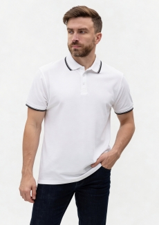 Рубашка поло унисекс STAN с окантовкой хлопок/полиэстер 185, 04T