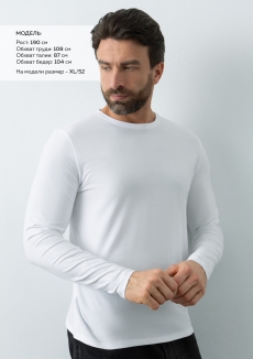 Лонгслив STAN хлопок/эластан 180, 35