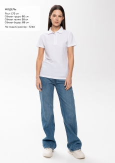 Рубашка поло женская STAN хлопок/полиэстер 185, 104W