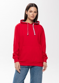 Худи унисекс STAN футер без начёса с контрастным капюшоном 260, 23