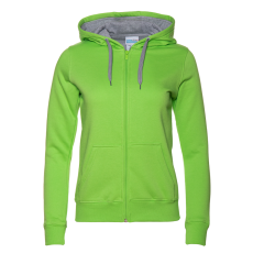 Толстовка женская STAN с капюшоном на молнии футер с начёсом 280, 17W