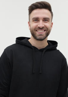 Худи унисекс STAN футер без начёса 260, 23