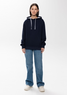 Худи унисекс STAN футер без начёса с контрастным капюшоном 260, 23