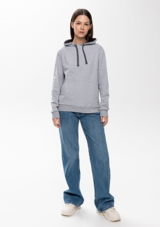 Худи унисекс STAN футер без начёса с контрастным капюшоном 260, 23