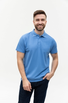 Рубашка поло унисекс  STAN хлопок/полиэстер 185, 04