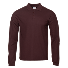 Рубашка поло унисекс STAN длинный рукав хлопок/полиэстер 185, 04S