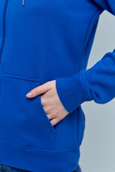 Толстовка женская STAN с капюшоном на молнии футер с начёсом 280, 17W