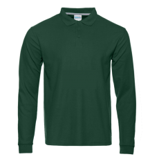 Рубашка поло унисекс STAN длинный рукав хлопок/полиэстер 185, 104S