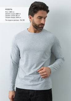 Лонгслив STAN хлопок/эластан 180, 35