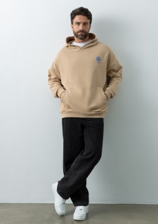 Худи унисекс STAN оверсайз футер без начёса 350, 66