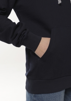 Худи унисекс STAN футер без начёса с контрастным капюшоном 260, 23