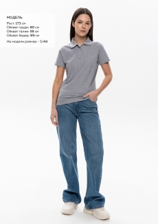 Рубашка поло женская STAN хлопок/полиэстер 185, 04WL