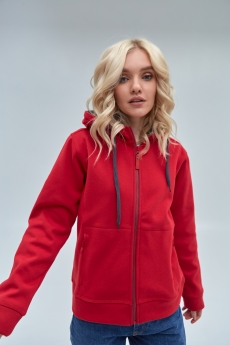 Толстовка женская STAN с капюшоном на молнии сэндвич 320, 19