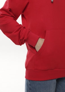 Худи унисекс STAN футер без начёса с контрастным капюшоном 260, 23