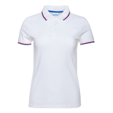 Рубашка поло женская STAN триколор хлопок/полиэстер 185, 04WRUS