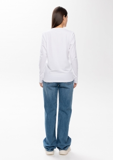 Футболка унисекс с длинным рукавом STAN хлопок/эластан 180, 35