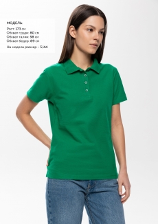 Рубашка поло женская STAN хлопок/полиэстер 185, 04WL
