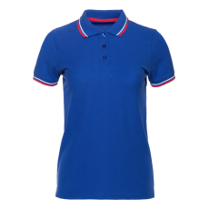 Рубашка поло женская STAN триколор хлопок/полиэстер 185, 04WRUS