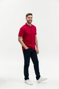 Рубашка поло унисекс  STAN хлопок/полиэстер 185, 04
