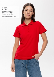 Рубашка поло женская STAN хлопок/полиэстер 185, 04WL