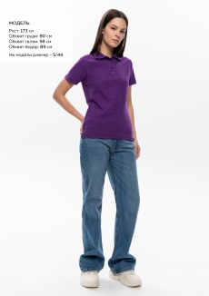 Рубашка поло женская STAN хлопок/полиэстер 185, 04WL