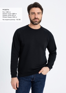 Свитшот унисекс STAN футер с начёсом 260, 53