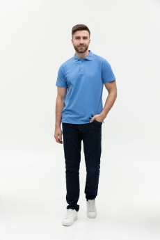 Рубашка поло унисекс  STAN хлопок/полиэстер 185, 04