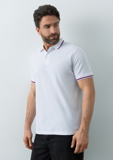 Рубашка поло унисекс STAN триколор хлопок/полиэстер 185, 04R