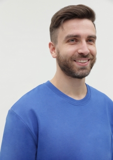 Свитшот унисекс STAN футер без начёса, 260, 63